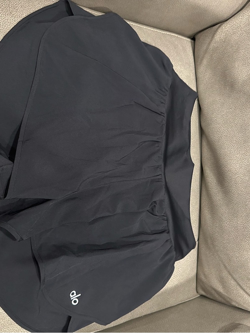 ALO Yoga Black Performance Shorts
